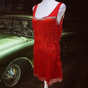 1920s Flapper Great Gatsby dress size M